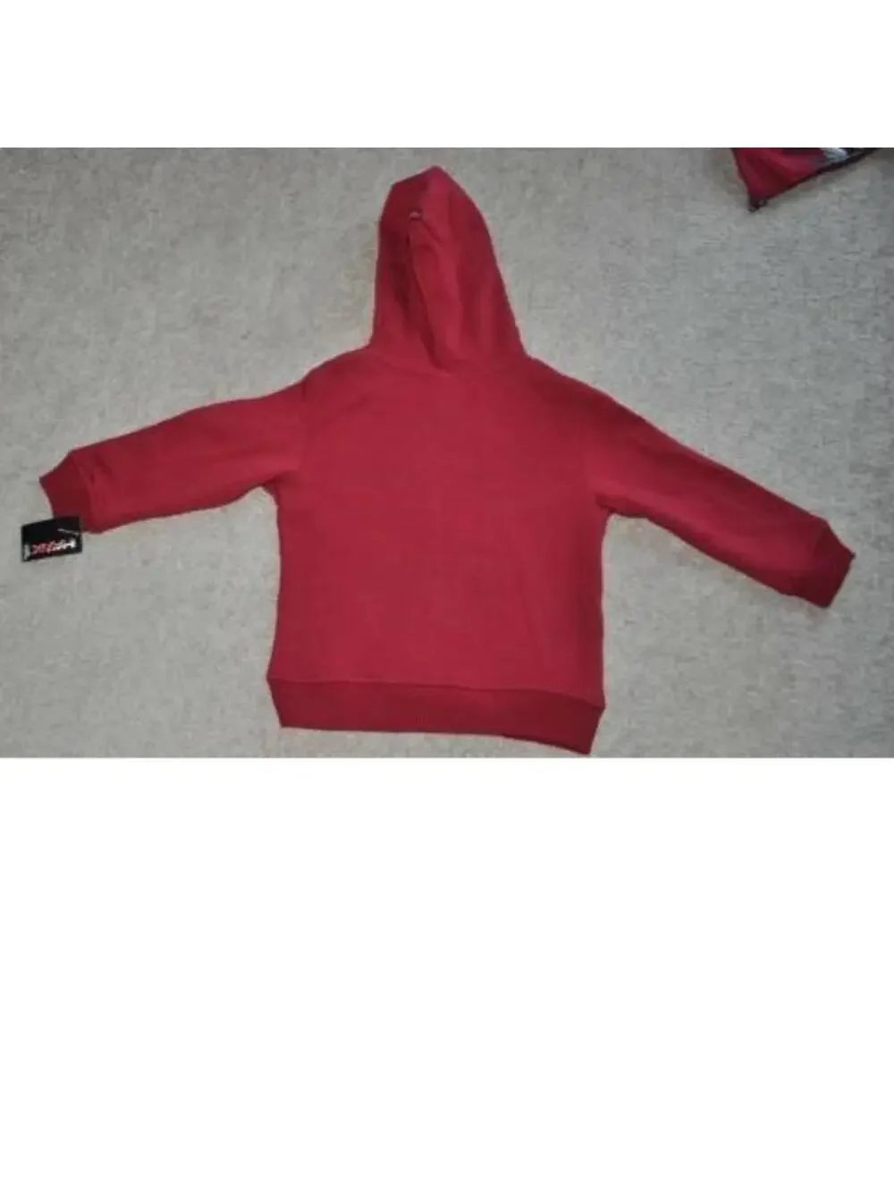 Tony Hawk Hoodie Jacket Boys 4 Red Logo Long Sleeve Zip Up 2 Pocket Hooded